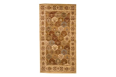 Lot 330 - A LARGE MACHINE MADE CARPET OF PERSIAN GARDEN DESIGN