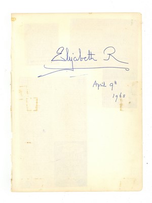 Lot 400A - Elizabeth, Queen Consort to King George VI