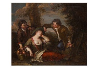 Lot 22 - ATTRIBUTED TO PHILIPPE MERCIER (BERLIN 1689-1760 LONDON)