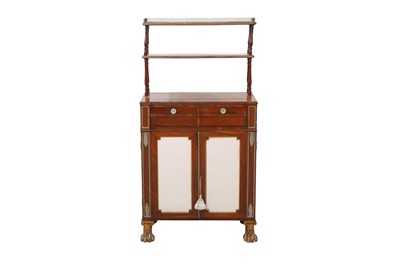 Lot 547 - A REGENCY PERIOD ROSEWOOD CHIFFONIER
