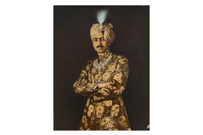Lot 483 - AN R. R. VARMA STUDIO PORTRAIT