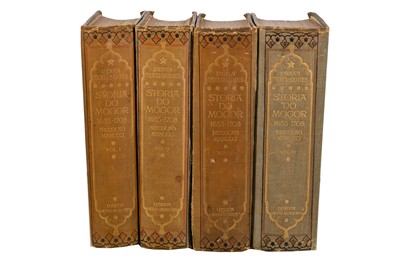 Lot 442 - MANUCCI. STORIA DO MOGOR 1653-1708. 4 VOLS.