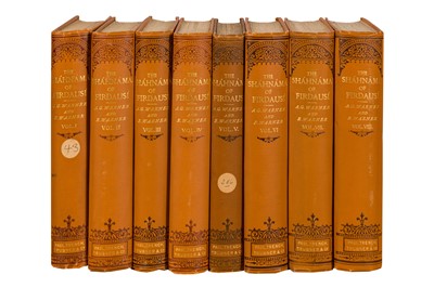 Lot 410 - WARNER. TRANS. THE SHAHNAMA OF FIRDAUSI 8 of 9 VOL. 1905-23