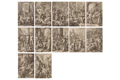 Lot 88 - HENDRICK GOLTZIUS (BRUGGEN 1558-1617 HAARLEM)