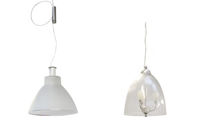 Lot 423 - A CONTEMPORARY ITALIAN PENDANT LIGHT