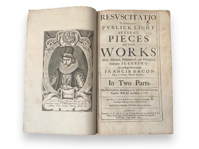 Lot 105 - Bacon (Francis) & Rawley (William)