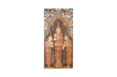 Lot 684 - UNKNOWN ARTIST (Thai, 19th Century)
