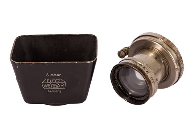 Lot 422 - A Leitz Nickel 5cm f/2 Summar Lens