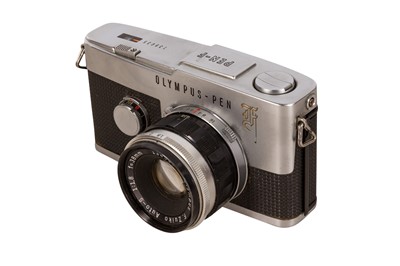 Lot 33 - An Olympus Pen F "Gothic" Half Frame SLR Camera