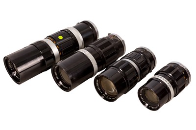 Lot 32 - A Selection of Olympus Pen Telephoto and Zoom Lenses