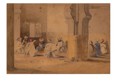 Lot 201 - ATTRIBUTED TO EUGÈNE DELACROIX (FRENCH 1798-1863)