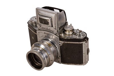 Lot 302 - An Extremely Rare Kine Exacta I with Dallmeyer 2" f/1.9 Super-Six Anastigmat Lens