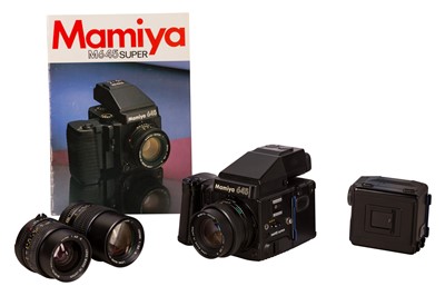 Lot 106 - A Mamiya 645 Super Medium Format SLR Outfit