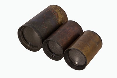 Lot 50 - A Selection of Darlot Paris Brass Projection Lenses