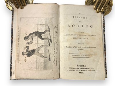 Lot 255 - A Treatise on Boxing. Including a complete set of lessons on the art of self-defence.