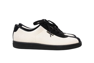 Lot 58 - Chanel Sport Monchrome CC Trainer - Size 39