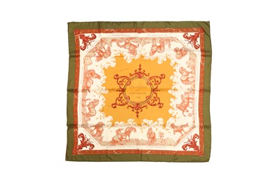 Lot 231 - Hermes 'Courbettes et Cabrioles' Print Silk Scarf