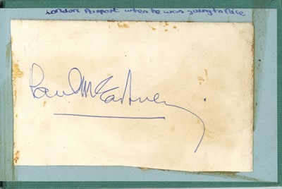 Lot 271 - McCartney (Paul)