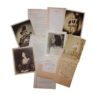 Lot 62 - Autograph Collection.- Vintage American Actresses