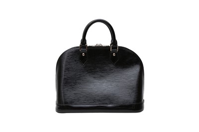 Lot 343 - Louis Vuitton Black Electric Epi Alma PM