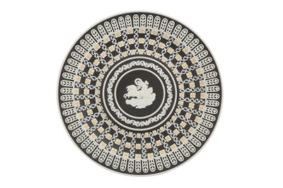 Lot 116 - A WEDGWOOD JASPERWARE MUSEUM SERIES CABINET PLATE