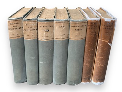 Lot 104 - Austen. Works & Letters ed, Chapman, 1923-32