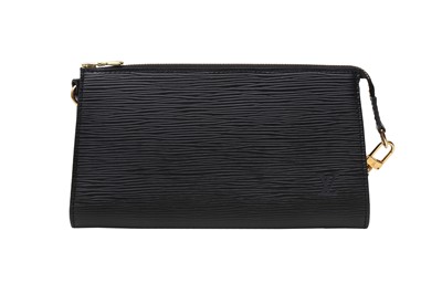 Lot 316 - Louis Vuitton Black Epi Pochette Accessoires