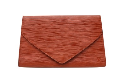 Lot 315 - Louis Vuitton Kenyan Fawn Epi Art Deco Clutch MM