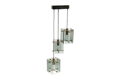 Lot 49 - AN ITALIAN MID-CENTURY PENDANT LIGHT