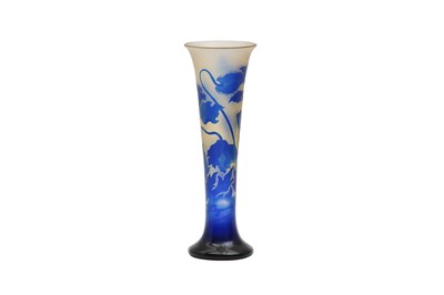 Lot 27 - A D'ARGENTAL CAMEO GLASS SPECIMEN VASE