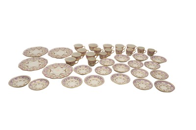 Lot 128 - A BOYER, PARIS, PART TEA  AND COFFEE SERVICE, LATE 19TH CENTURY