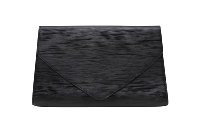 Lot 312 - Louis Vuitton Black Epi Art Deco Clutch MM