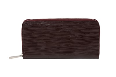 Lot 299 - Louis Vuitton Prune Electric Epi Zippy Wallet