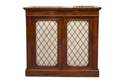 Lot 528 - A REGENCY PERIOD MAHOGANY CHIFFONIER