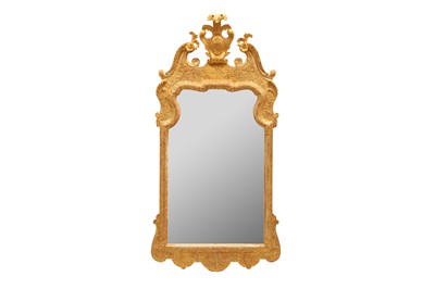 Lot 449 - A GEORGIAN STYLE PIER MIRROR