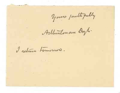 Lot 222 - Doyle (Arthur Conan)