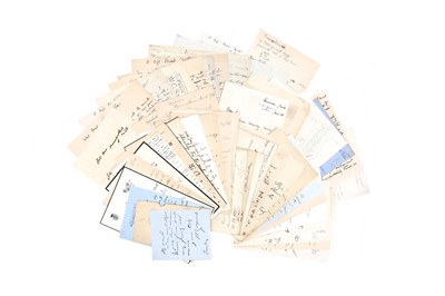Lot 58 - Autograph Collection.- Scientists