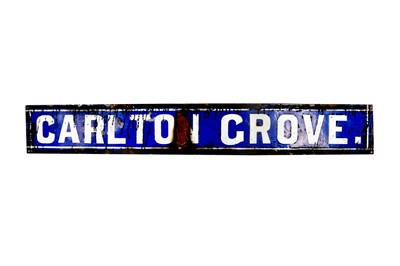 Lot 302 - AN ENAMEL STREET SIGN