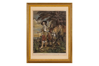 Lot 345 - Van Dyck (Anthony, after) & Strange (Robert, engraver) Carolo Imo. Magnae Britanniae Regi, &c.