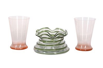 Lot 29 - EARLY 20TH CENTURY ART GLASS