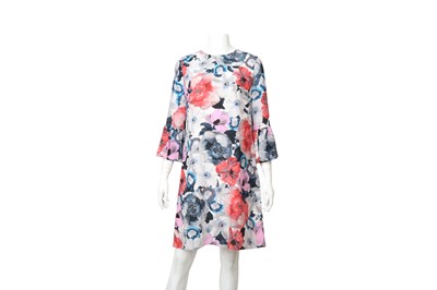 Lot 160 - Erdem Floral Silk Elijah Dress - Size 10