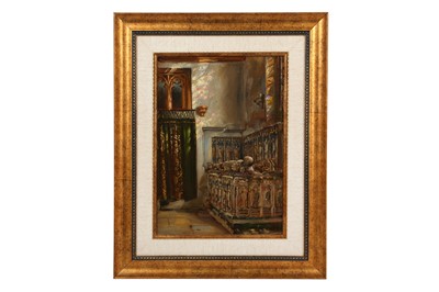Lot 514 - ATTRIBUTED TO FRANK MOSS BENNETT (BRITISH, 1874-1952)