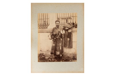 Lot 68 - CONSTANTINOPLE, ALBUM OF COSTUME STUDIES & PORTRAITS, 1870s