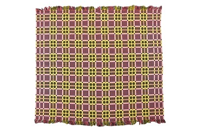 Lot 95 - A CAERNARFON WELSH WOOL BLANKET