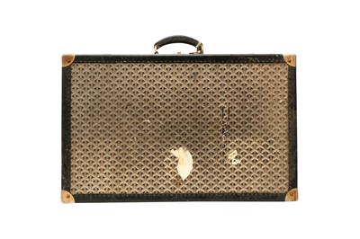 Lot 181 - Goyard Black Goyardine Luggage Valise 70