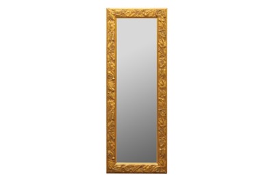 Lot 430 - A CONTEMPORARY GILT FRAMED MIRROR