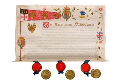 Lot 38 - Heraldry.