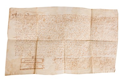 Lot 35 - Document on Vellum, 1649