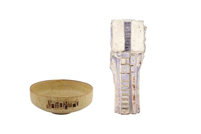 Lot 246 - TWO STUDIO POTTERY ITEMS