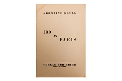 Lot 55 - Germaine Krull (1897-1985)